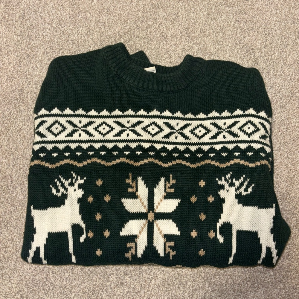 Dockers reindeer holiday sweater